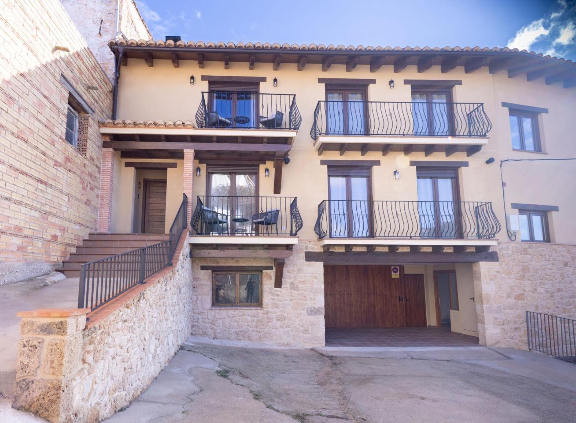 Ferienwohnung El Sueno Del Buho 3. Chimenea Y Terraza. Beceite Exterior foto